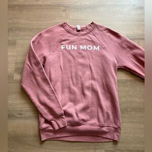 “Fun Mom” mauve Sweatshirt
